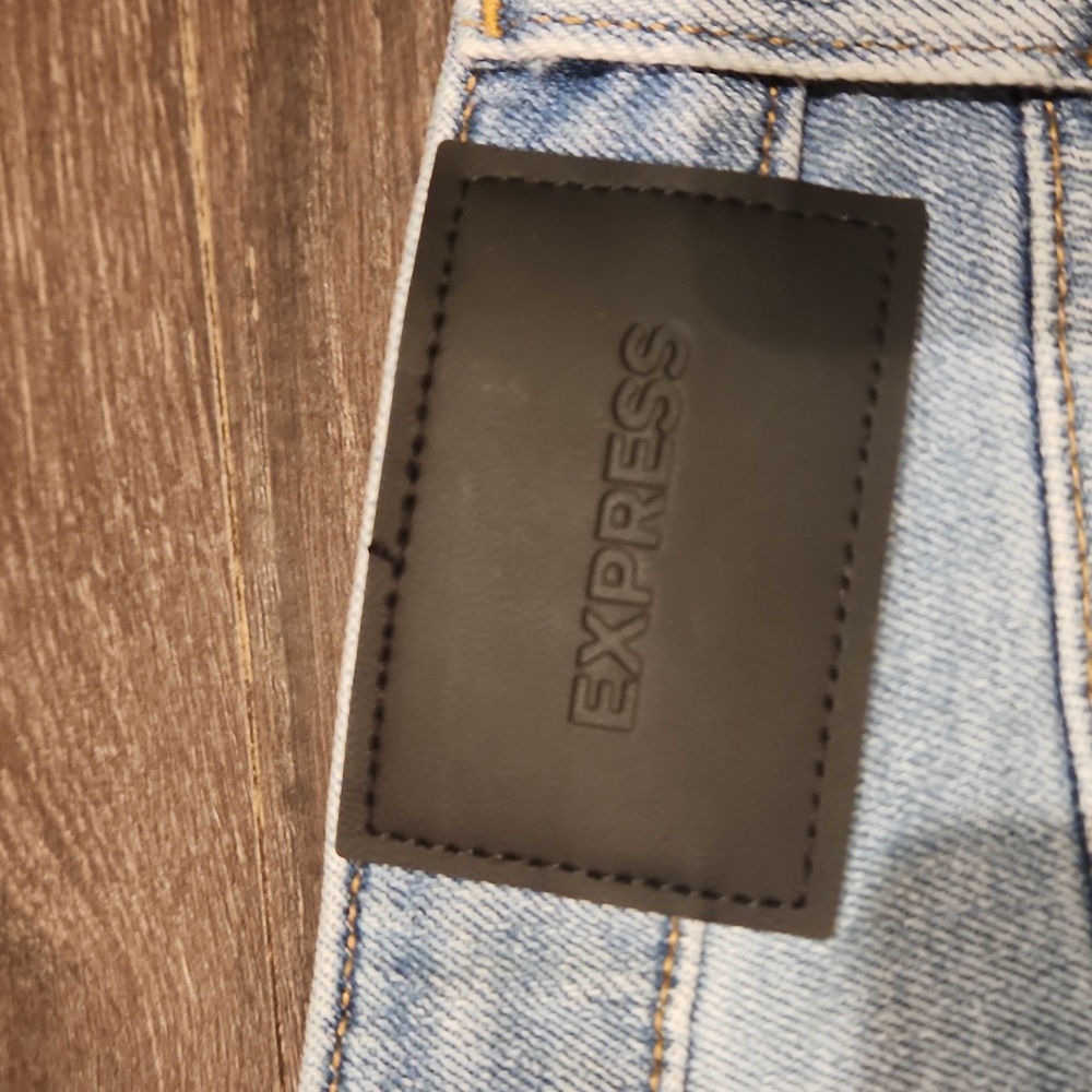 ❤️ NWT! EXPRESS SLIM LEG HYPERSTRETCH JEANS, 33 - Picture 10 of 10